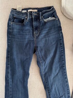 Women’s Boot Cut Dark Blue Levi’s Jeans